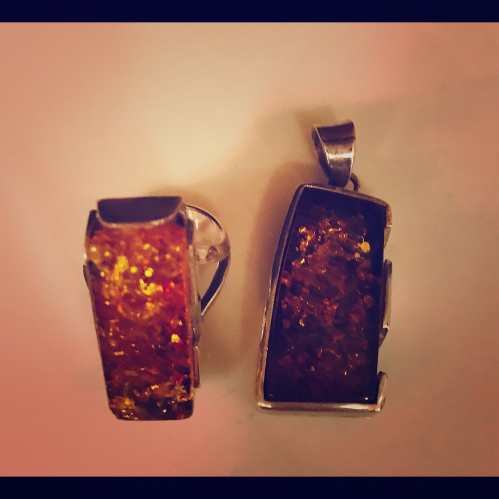 Ring and pendant set -